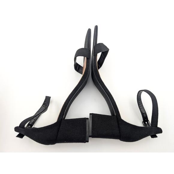 Abound Finn Ankle Strap Heel Sandal Open Toe Women's Black Size US9.5M EU40 - Picture 5 of 10